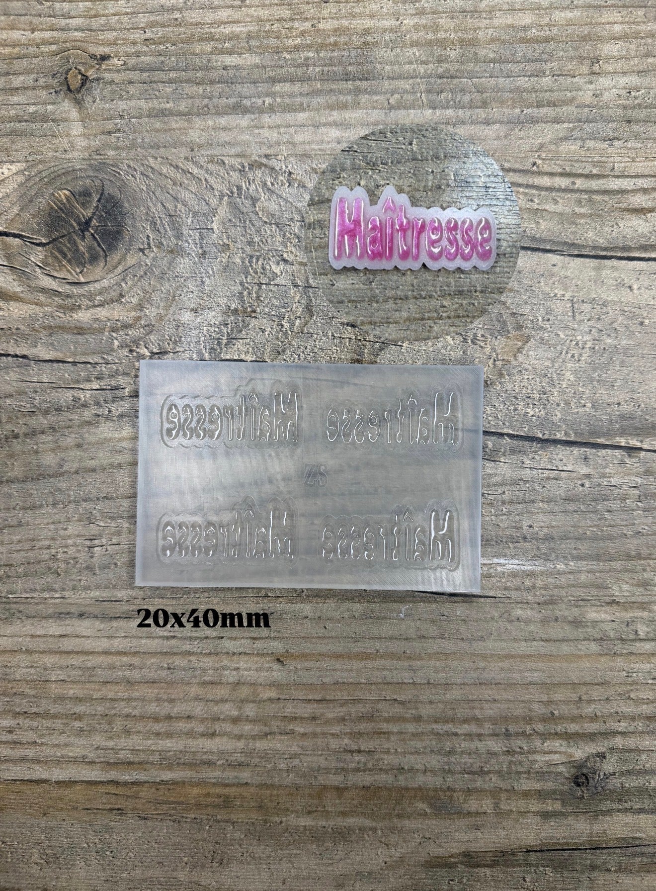 Moule Mot Maîtresse