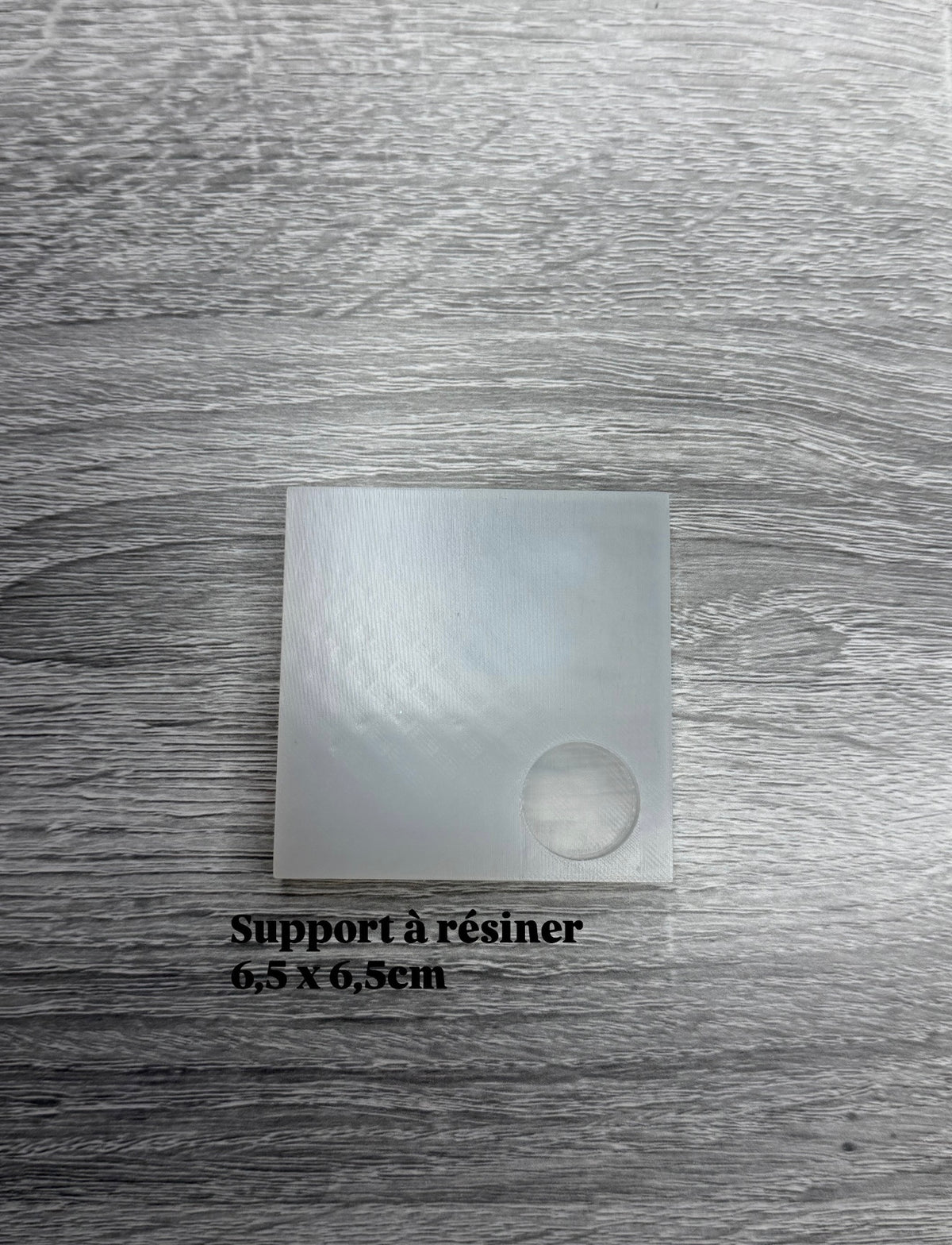 Support pour résiner