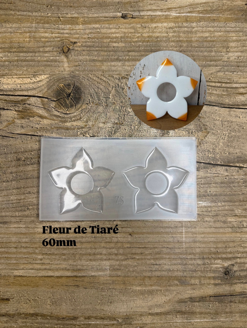 Moule Fleur de tiaré