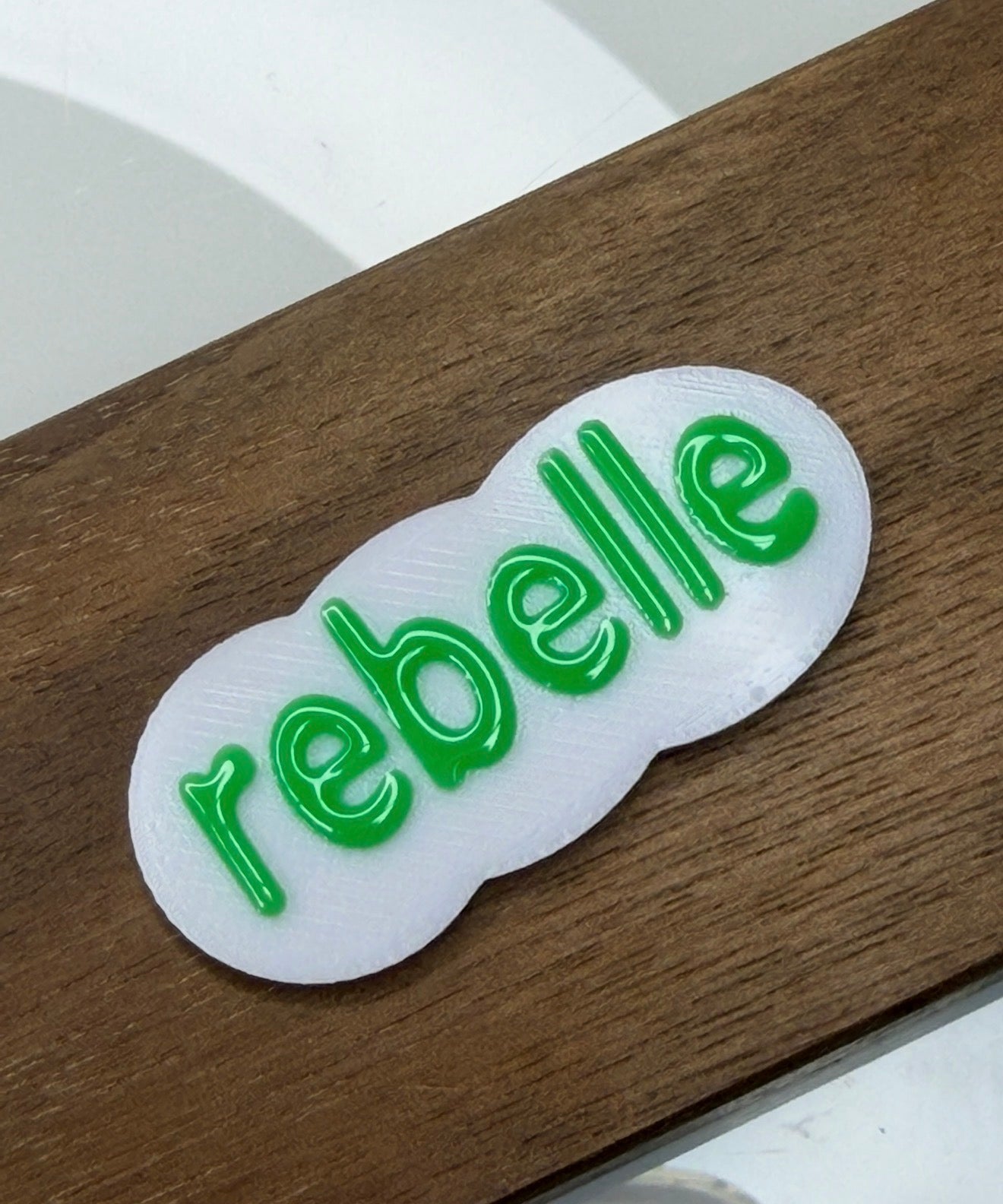 Moule Mot Rebelle