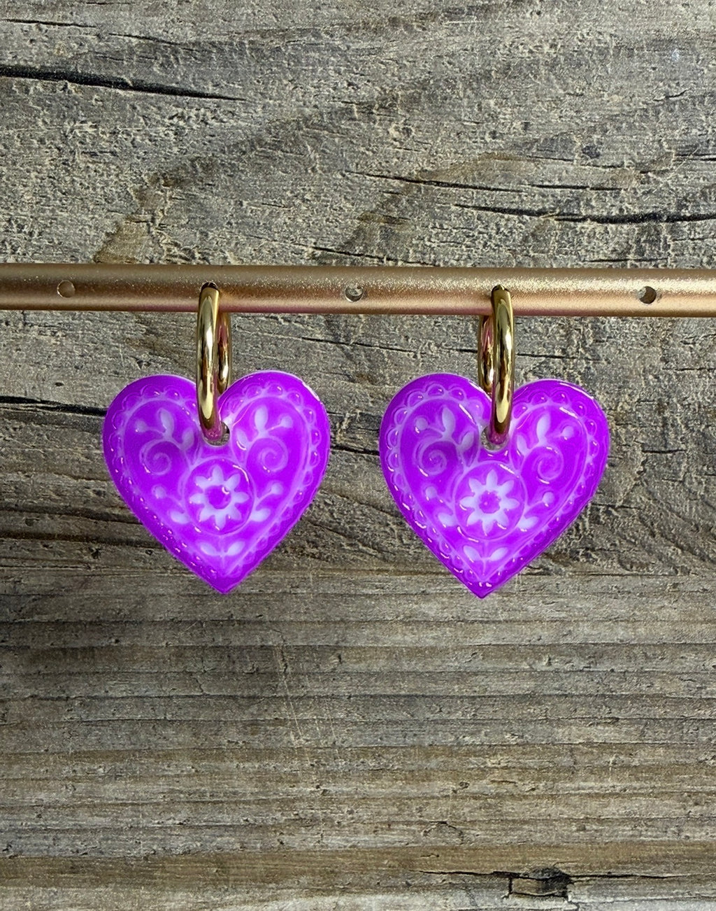 Moule Coeur Floral