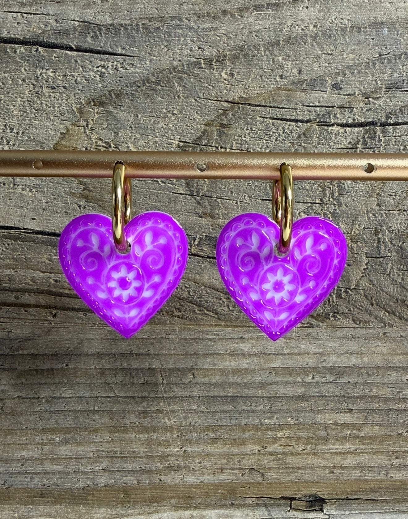 Moule Coeur Floral