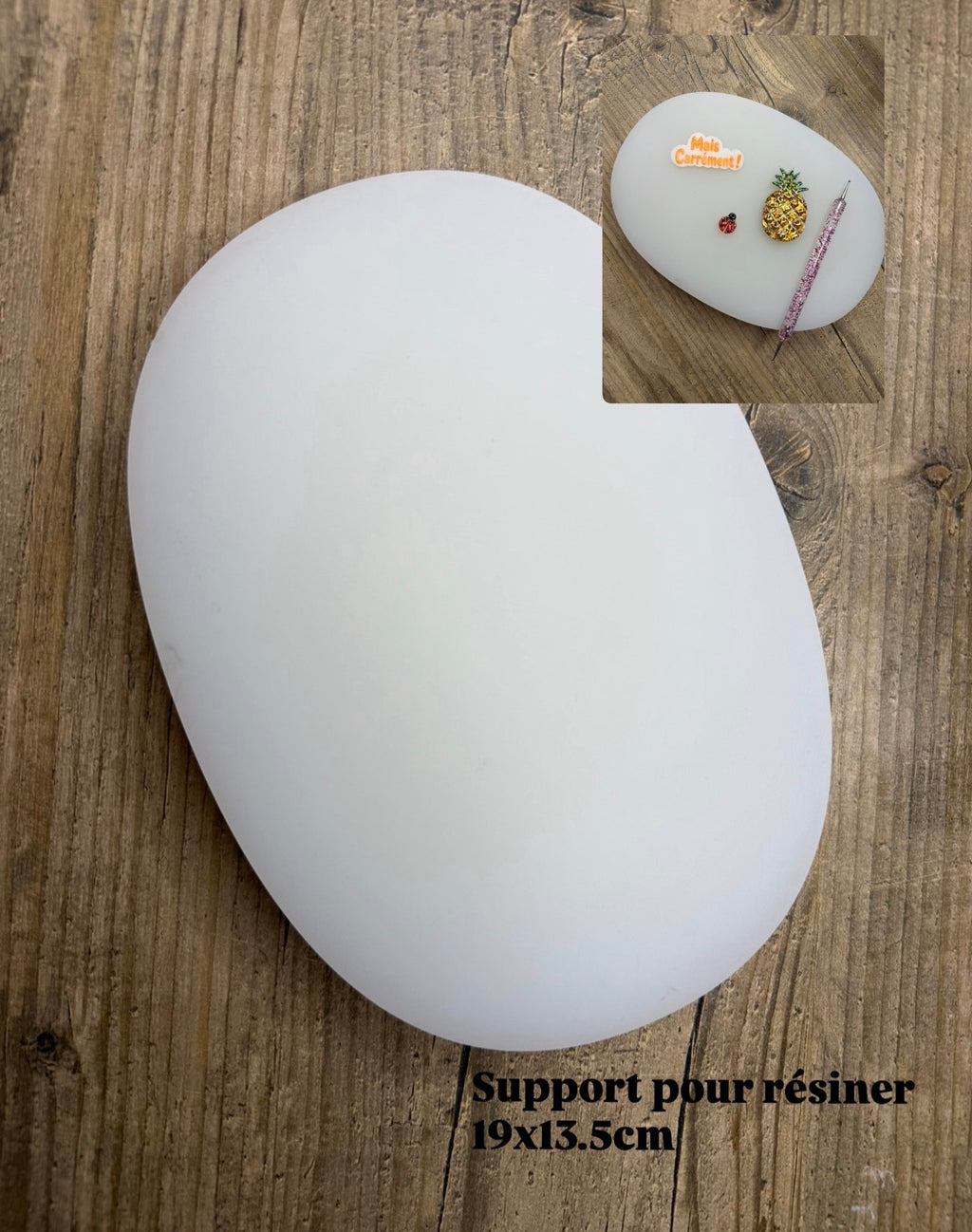 Support pour résiner