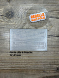 Moule Mot Rebelle mais polie