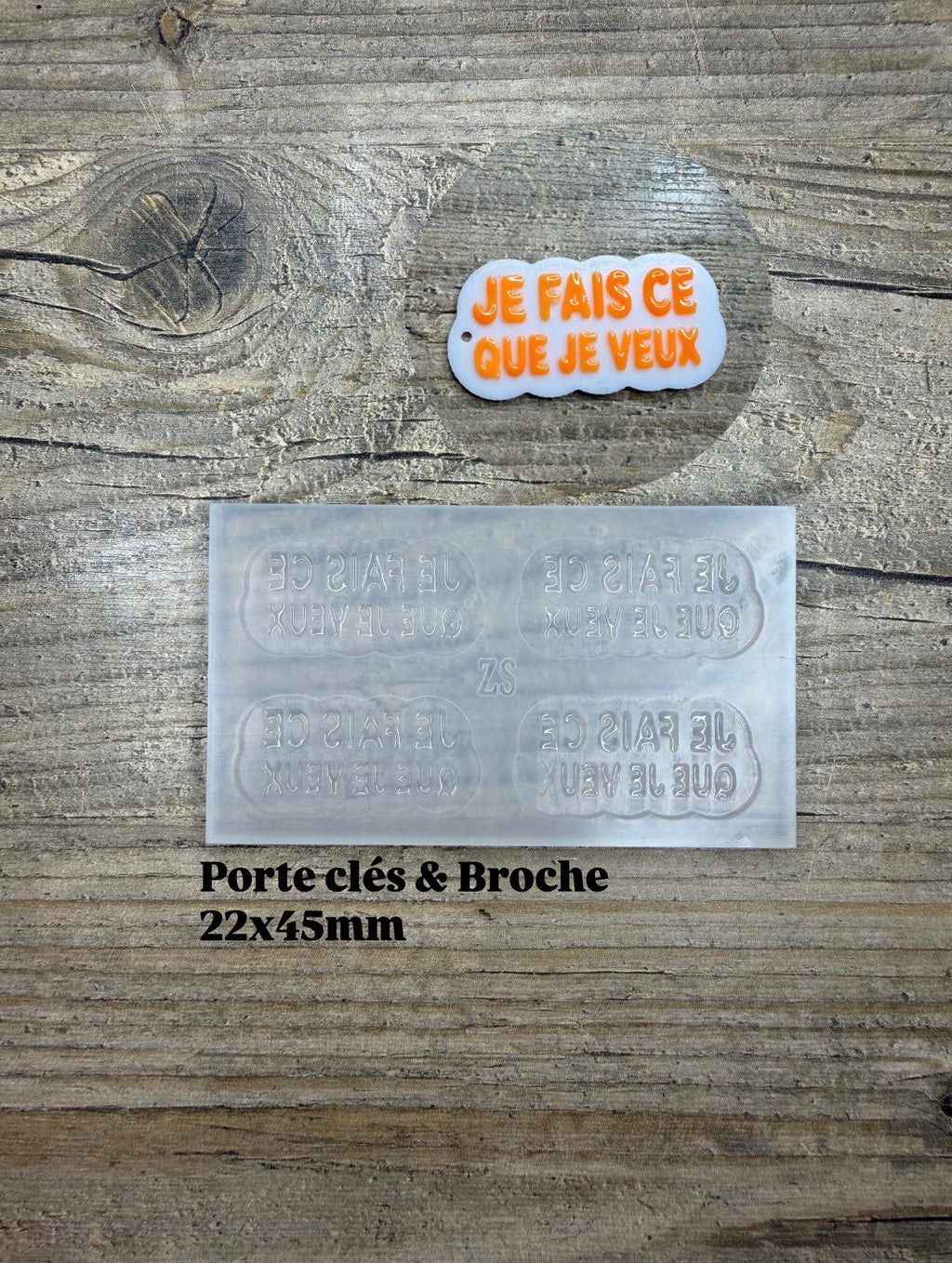 Moule Mot Je fais ce que je veux