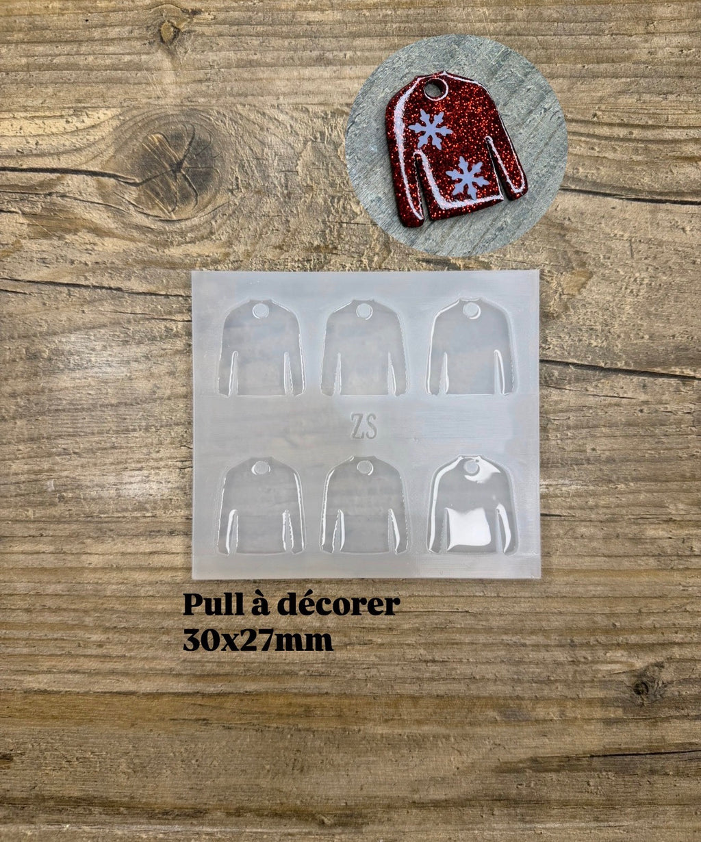 Moule Pull à décorer