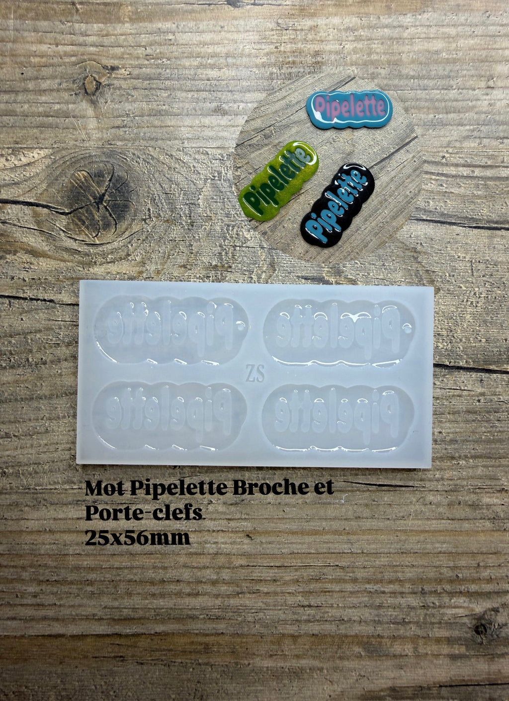 Moule Mot Pipelette