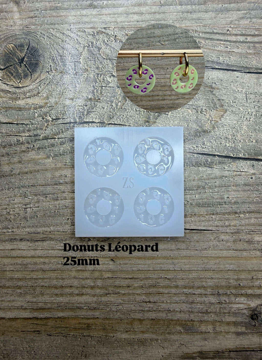 Moule Donuts Leopard