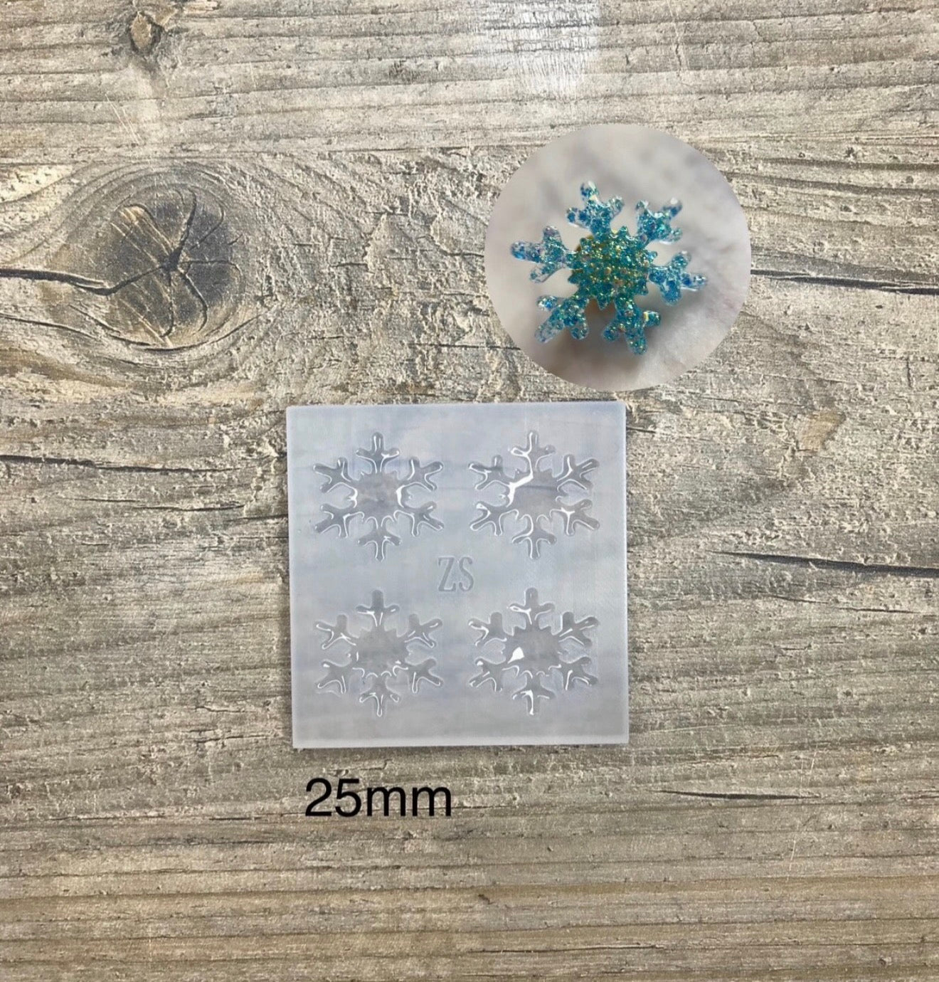 Moule Flocon de Neige 25mm