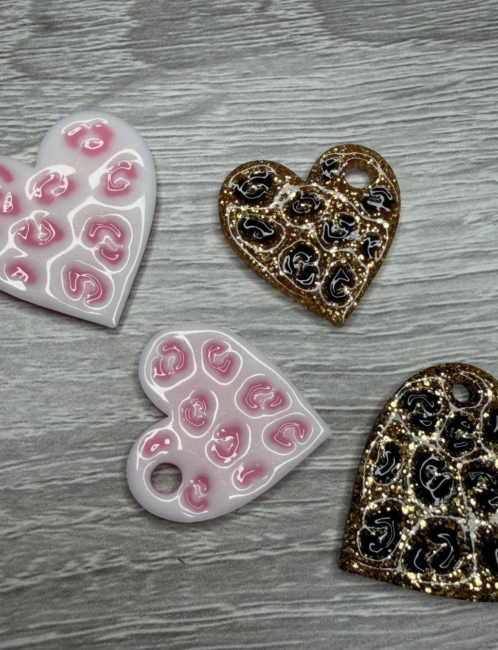 Moule Coeur Léopard