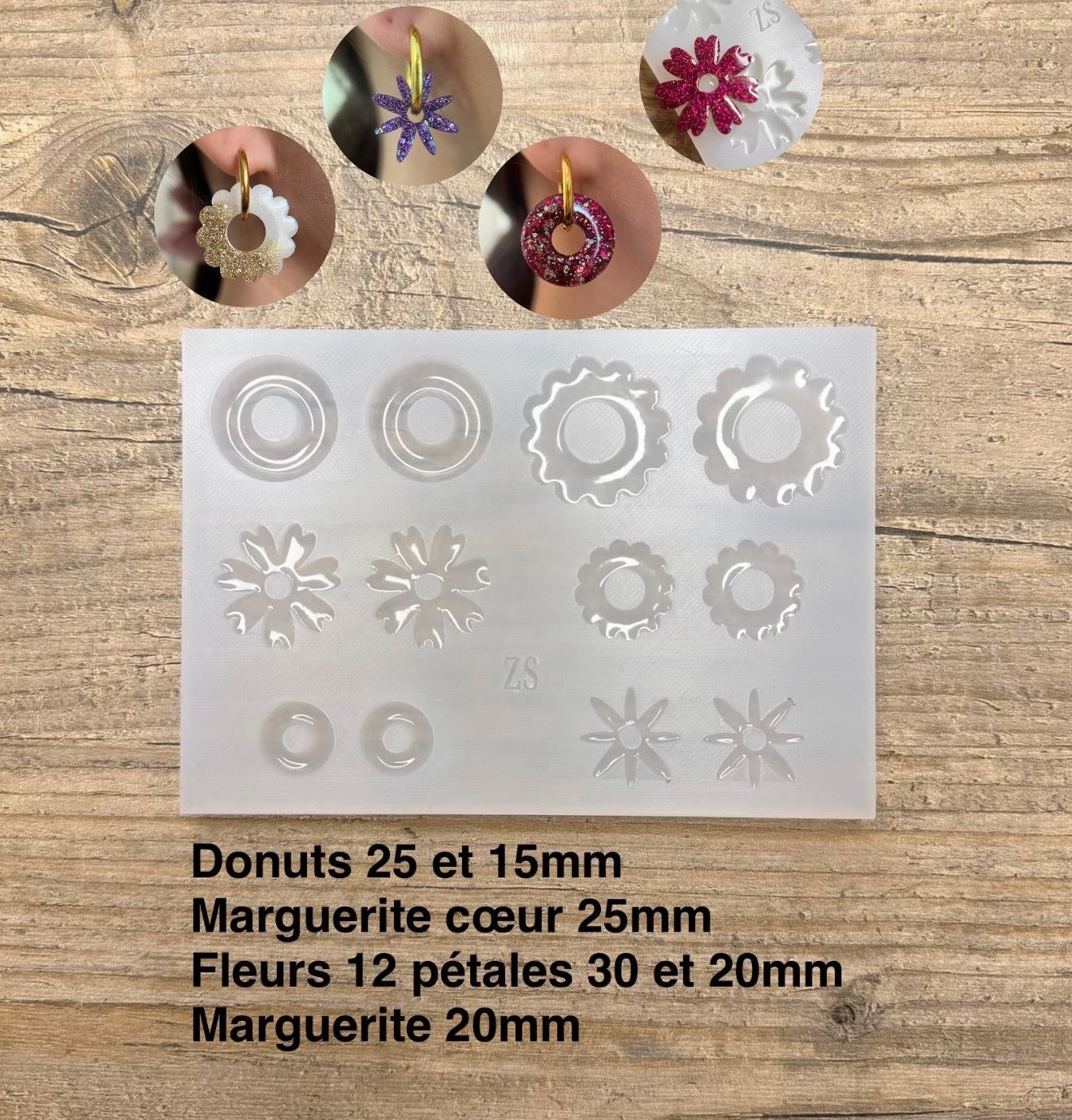 Moule Fleur Mix