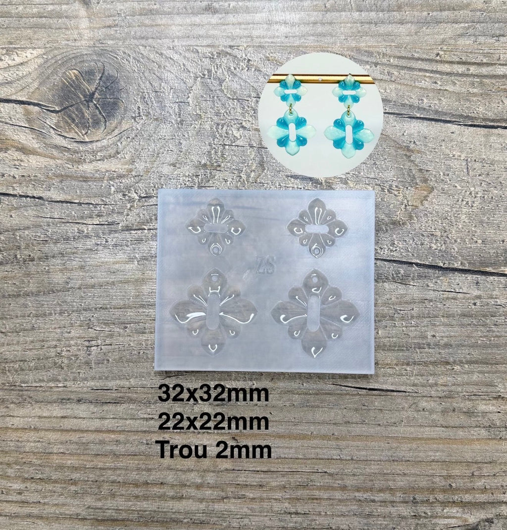 Moule Boucle d'oreille Laurie