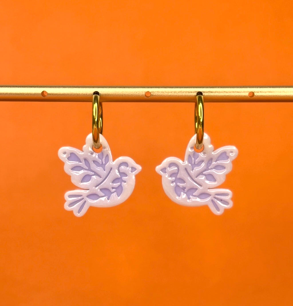 Moule Oiseau Floral