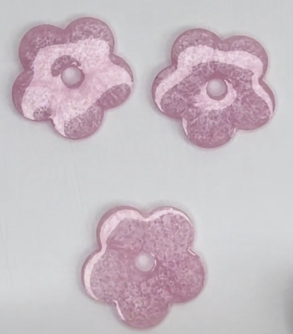 Moule Fleur Plate style acetate