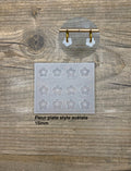 Moule Fleur Plate style acetate