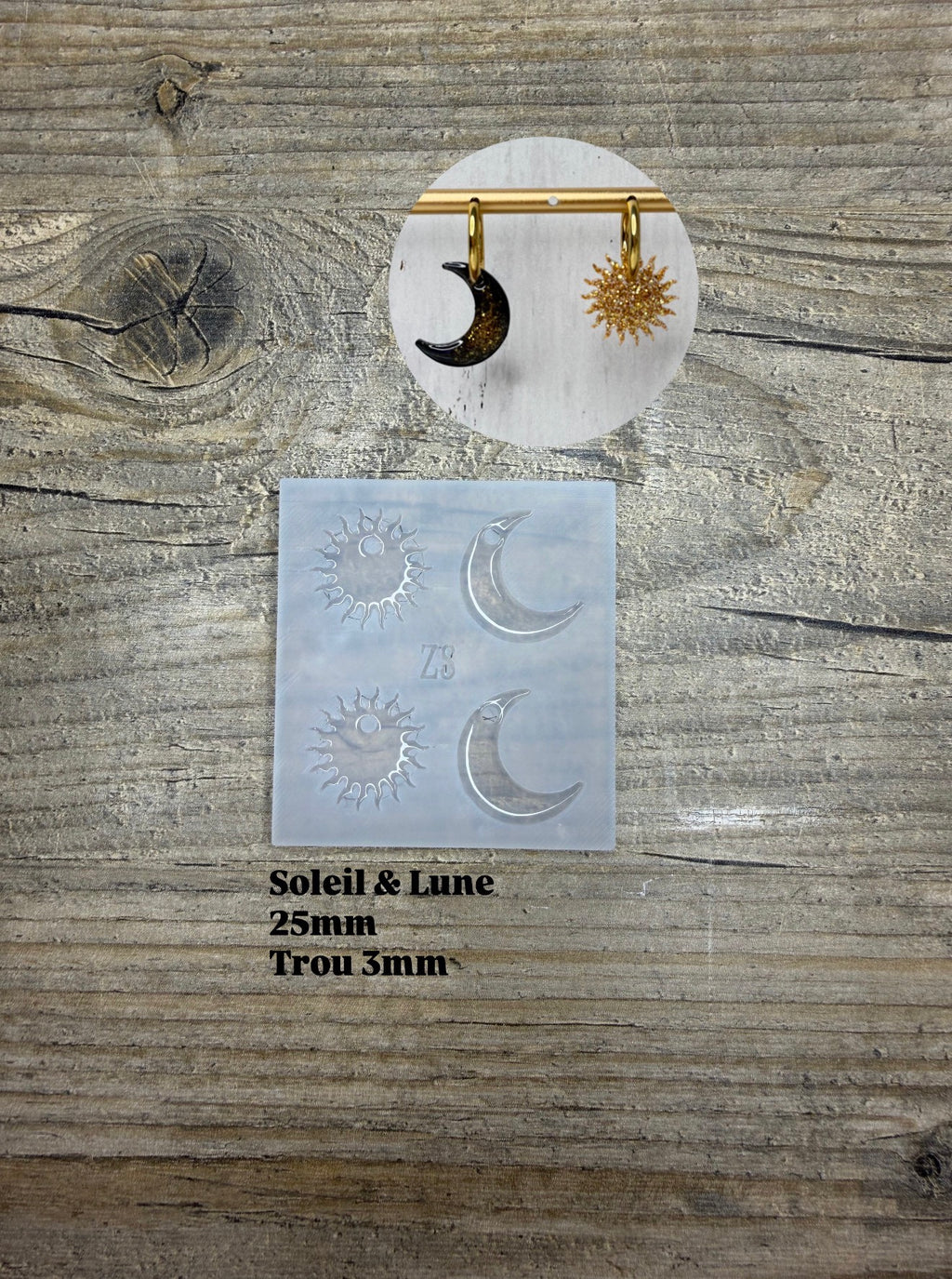 Moule Soleil & Lune