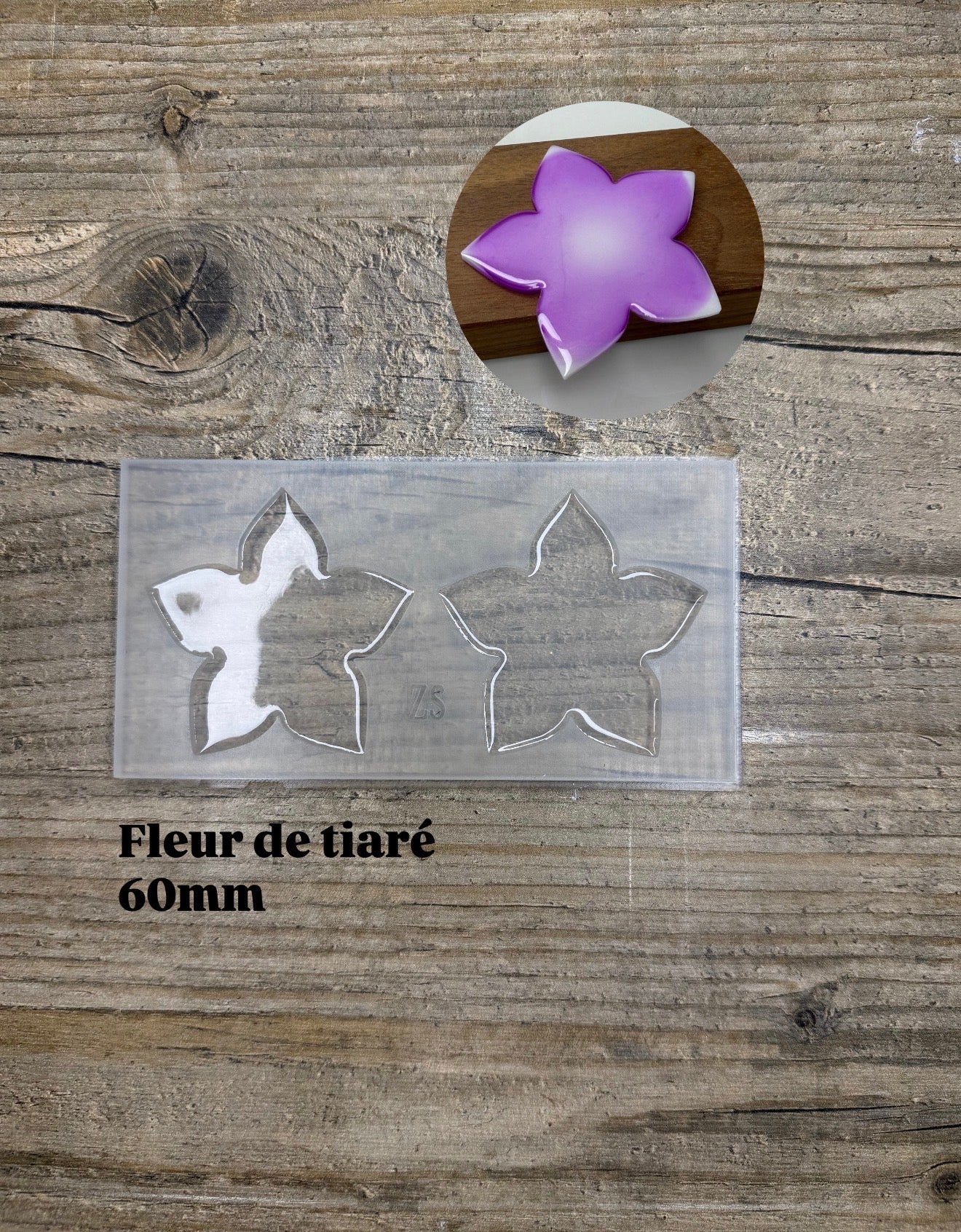Moule Fleur de tiaré