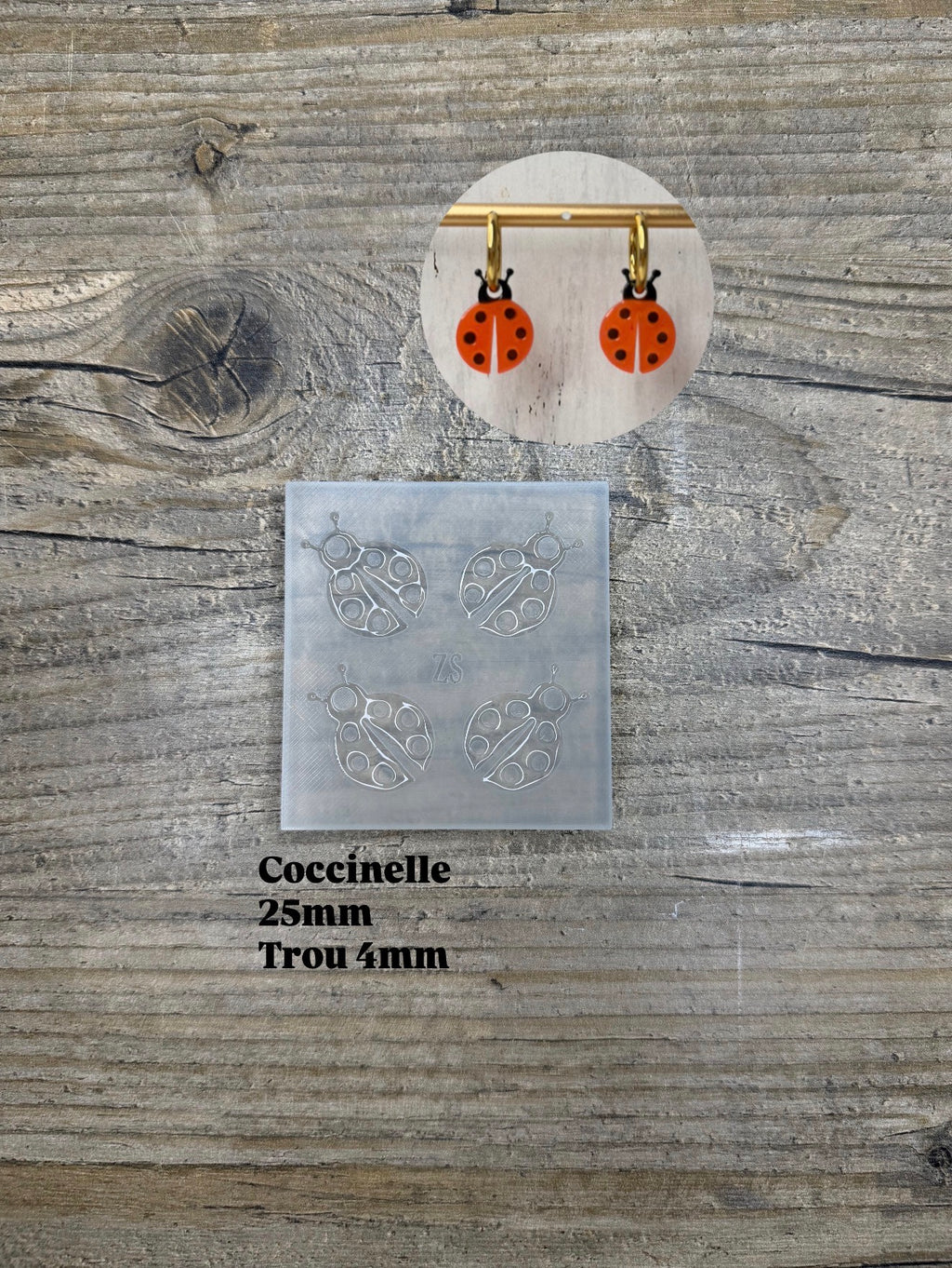 Moule Coccinelle